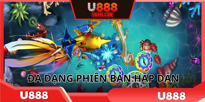 Đa dạng game bắn cá rút tiền mặt hay